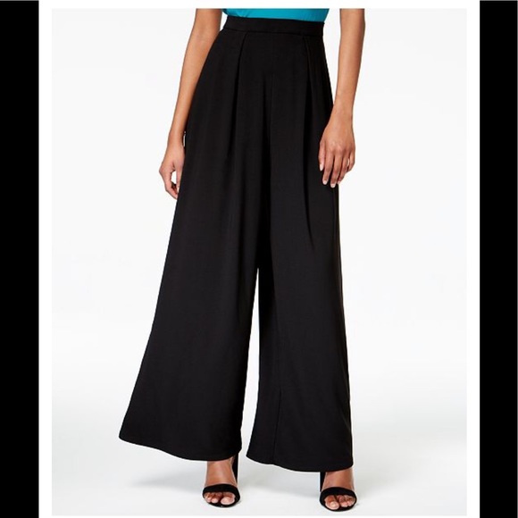 Bar III Pants - NWT Bar III Wide Leg Black Dress Pants Size S